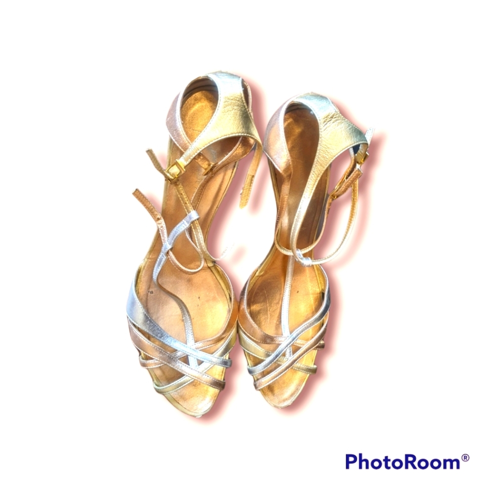 Vicini Double Strap Sandal Heels